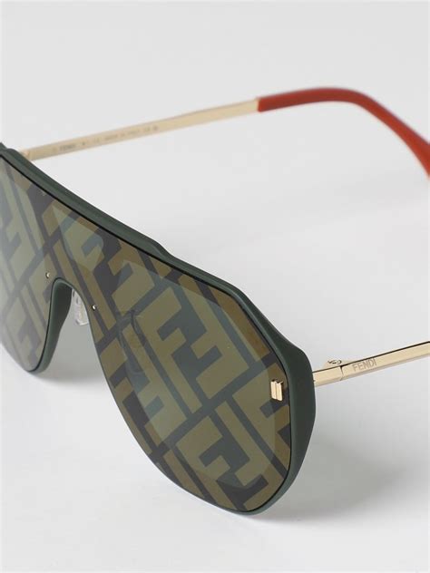 fendi green glasses|fendi unisex sunglasses.